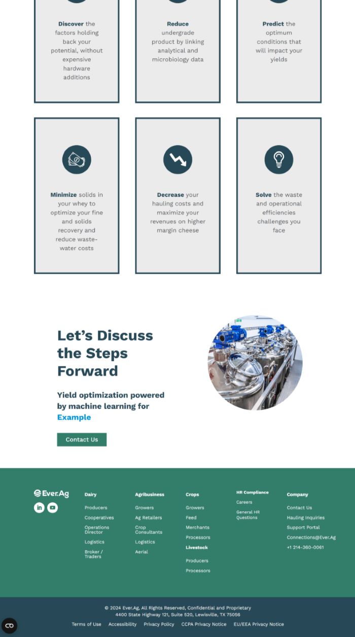 screenshot of ABM campaign page